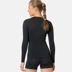 ODLO Thermokleding|Wintersport*Performance Light Eco thermoshirt dames black