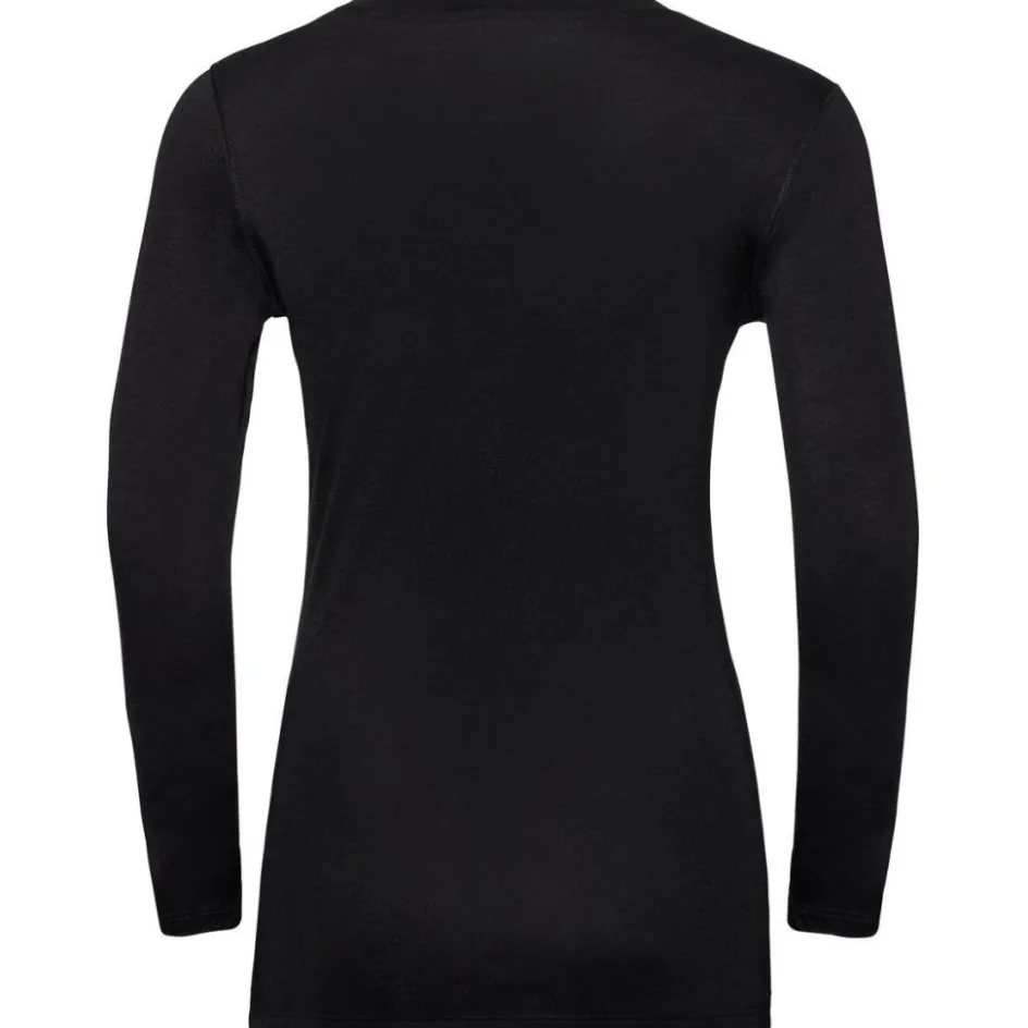 ODLO Thermokleding|Wintersport*Performance Wool Light LS thermoshirt dames black