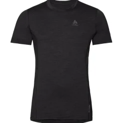 ODLO Thermokleding|Wintersport*Performance Wool Light SS thermoshirt heren black