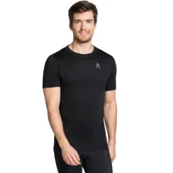 ODLO Thermokleding|Wintersport*Performance Wool Light SS thermoshirt heren black