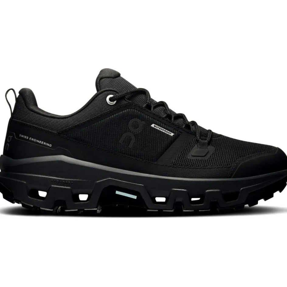 On Wandelen|Wandelschoenen*Cloudrock Low wandelschoenen dames black