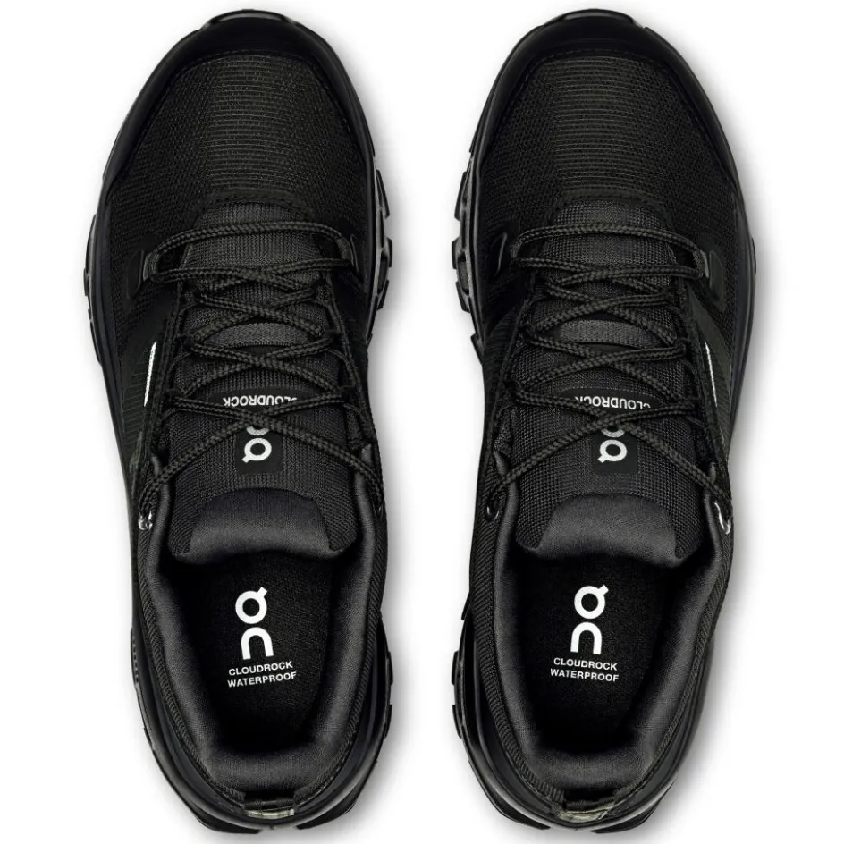 On Wandelen|Wandelschoenen*Cloudrock Low wandelschoenen dames black