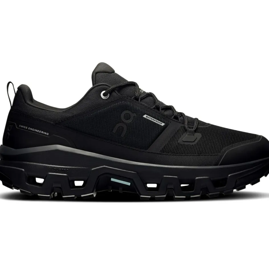 On Wandelen|Wandelschoenen*Cloudrock Low wandelschoenen heren black black