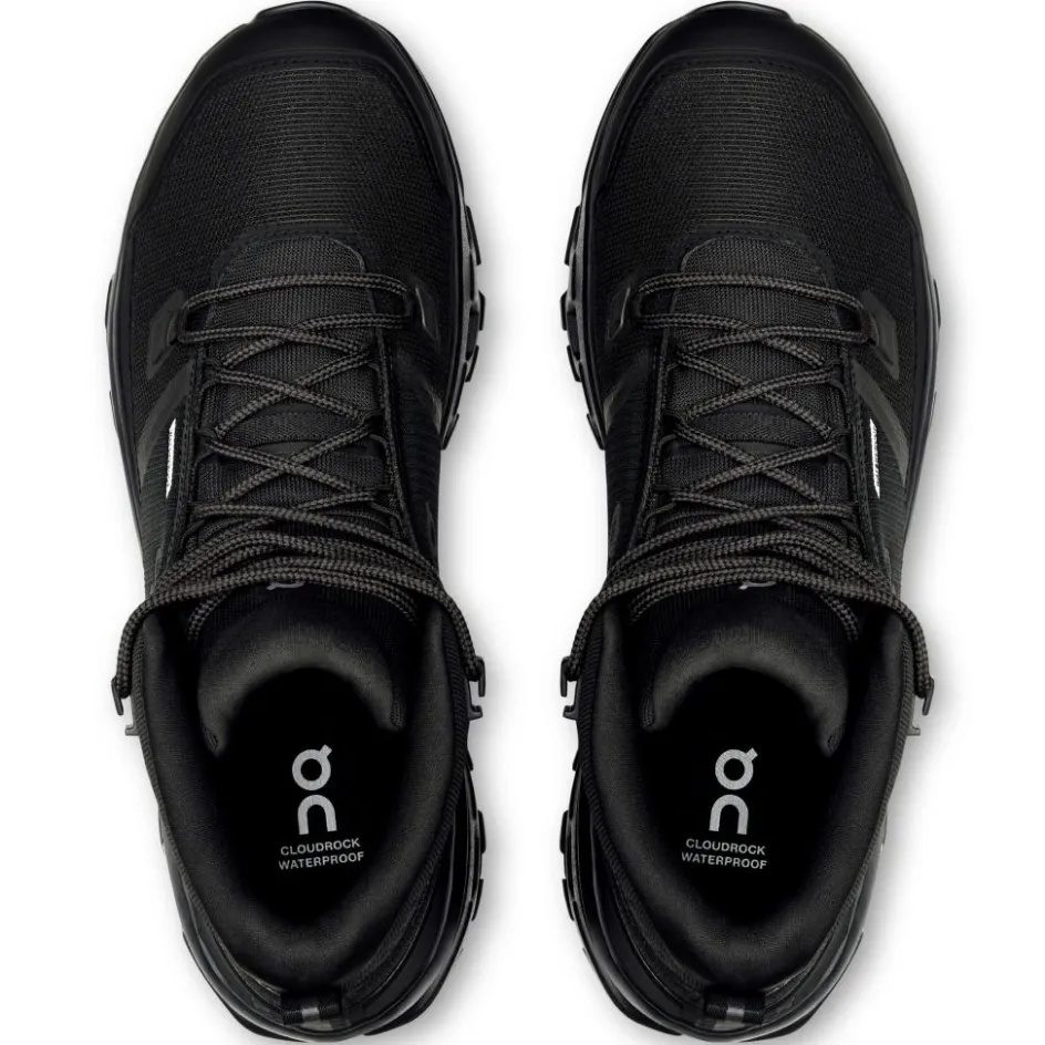 On Wandelen|Wandelschoenen*Cloudrock Mid wandelschoenen heren black black