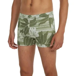 O'Neill Zwembroek*Essentials Floral zwemboxer heren green tonal dusty flower