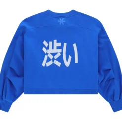 Osaka Sport Trui*Cropped sweater dames princess blue