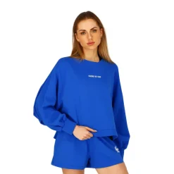 Osaka Sport Trui*Cropped sweater dames princess blue