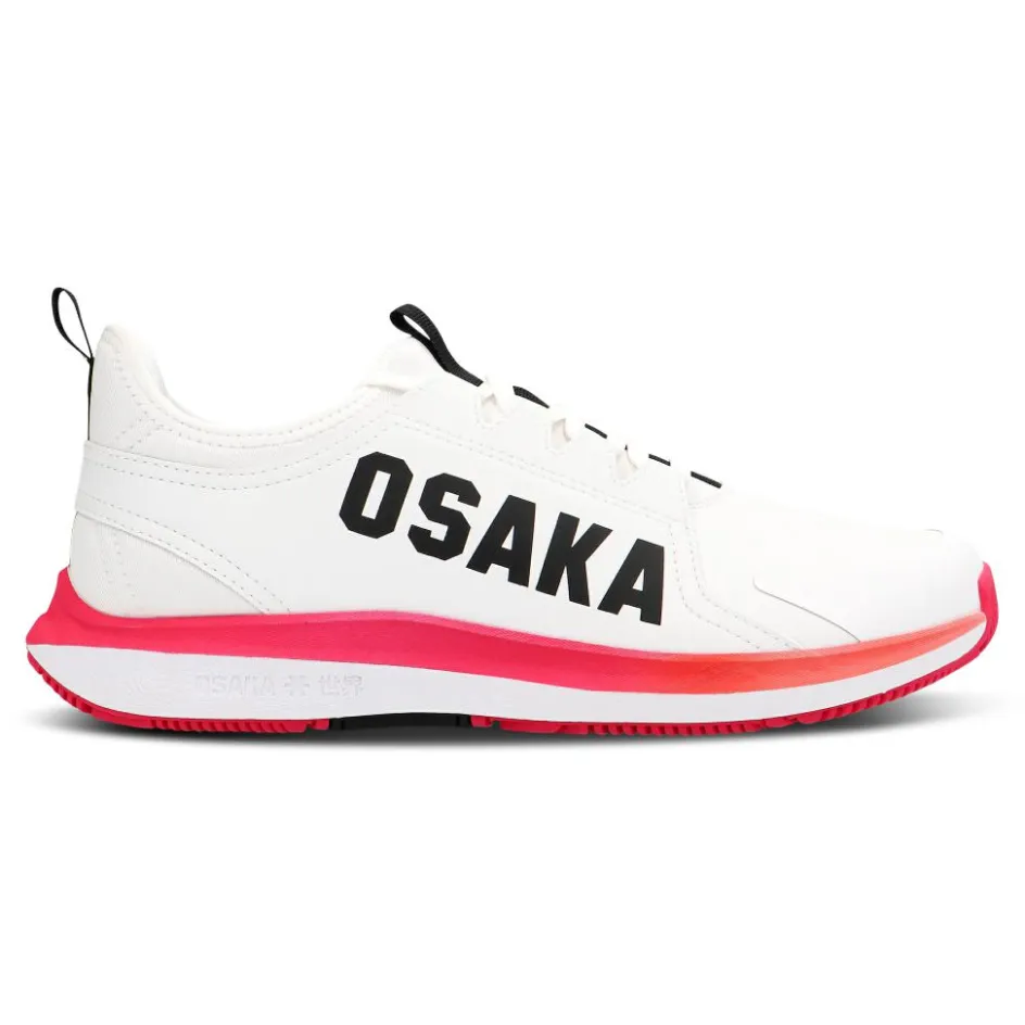 Osaka Hockeyschoenen*Furo Court zaalhockeyschoenen white raspberry