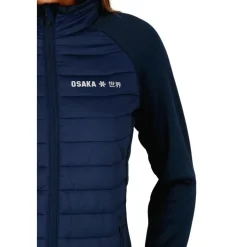 Osaka Hockeykleding*Hybrid trainingsjack dames navy