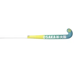 Osaka Hockeystick*Mid Bow GF hockeystick junior blue lime gradient