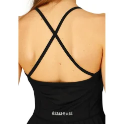 Osaka Tenniskleding*Pleated Tech tennisjurk dames black