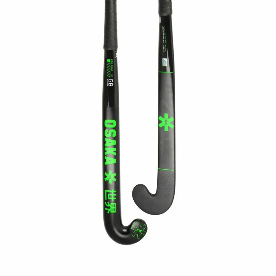 Osaka Hockeystick*Pro Tour 10 2.0 Grow Bow hockeystick junior iconic black