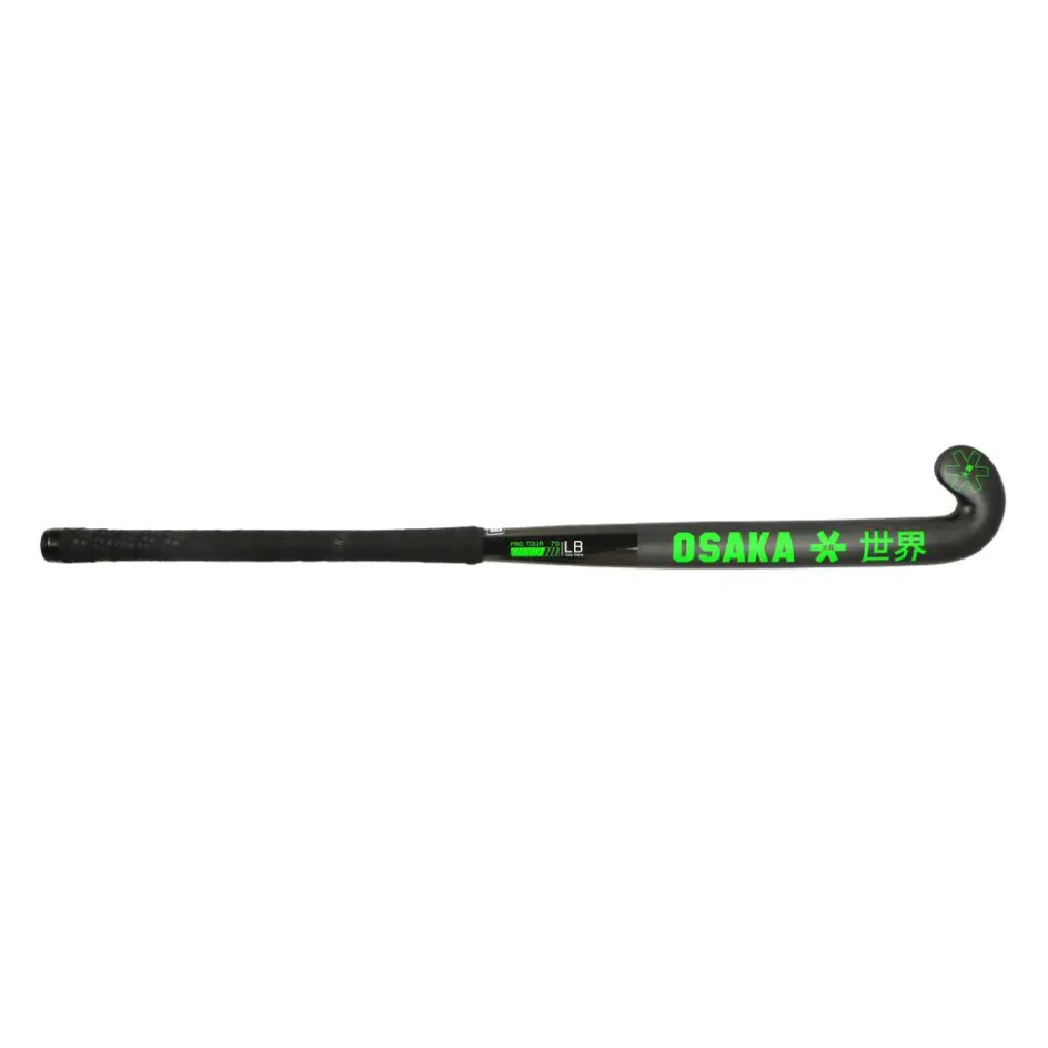Osaka Hockeystick*Pro Tour 70 2.0 Low Bow hockeystick iconic black
