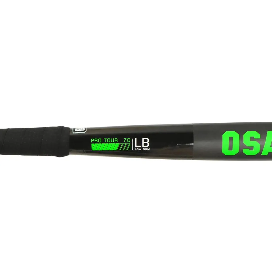 Osaka Hockeystick*Pro Tour 70 2.0 Low Bow hockeystick iconic black