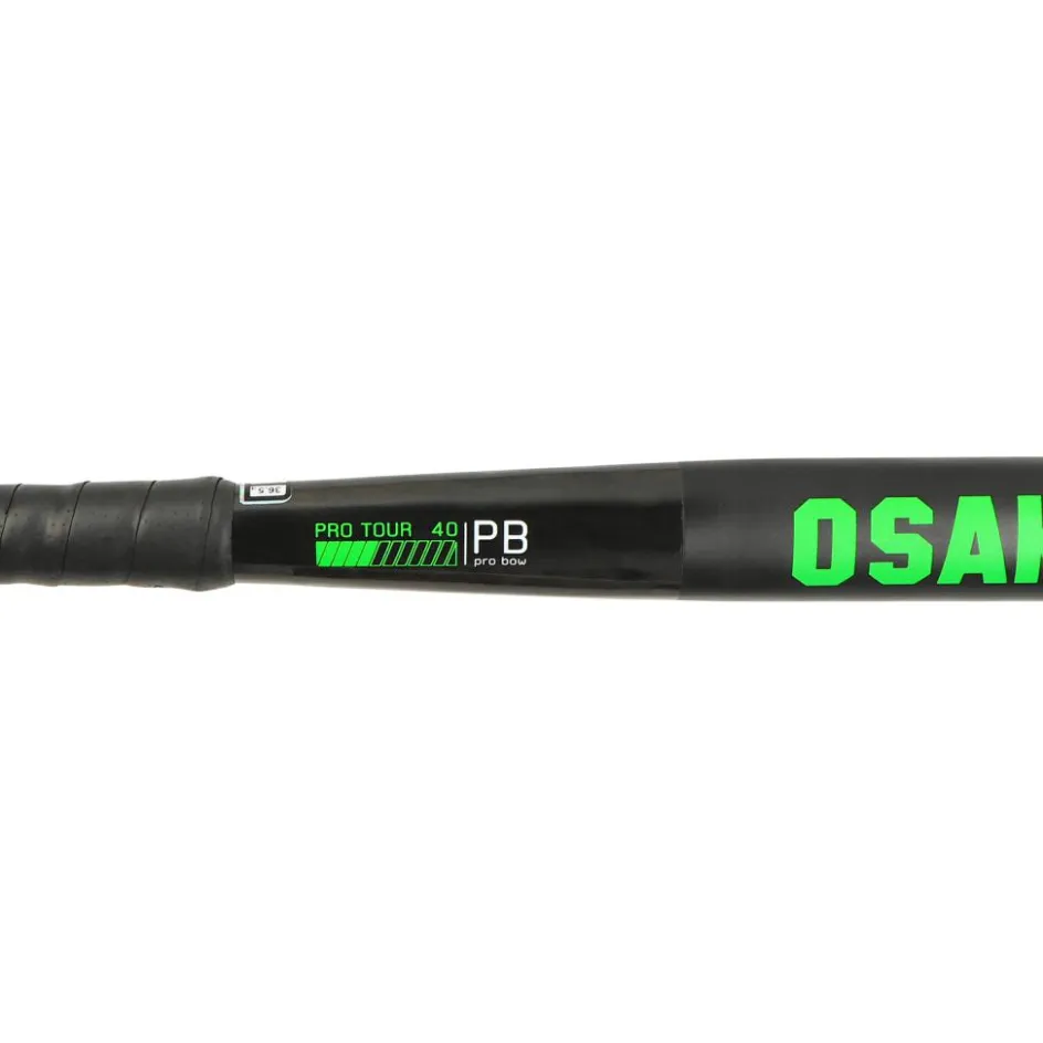 Osaka Hockeystick*Pro Tour 40 2.0 Pro Bow hockeystick iconic black