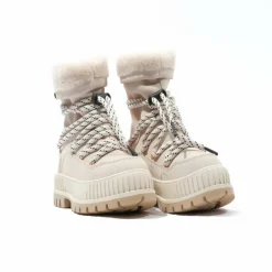 Palladium Schoenen*Pallashock Hiver schoenen dames almond milk