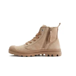 Palladium Schoenen*Pampa Hi Zip WL schoenen dames nude brown