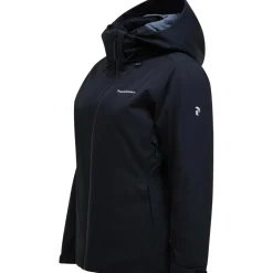 Peak Performance Ski Jassen|Wintersport* ANIMA softshell winterjas dames black