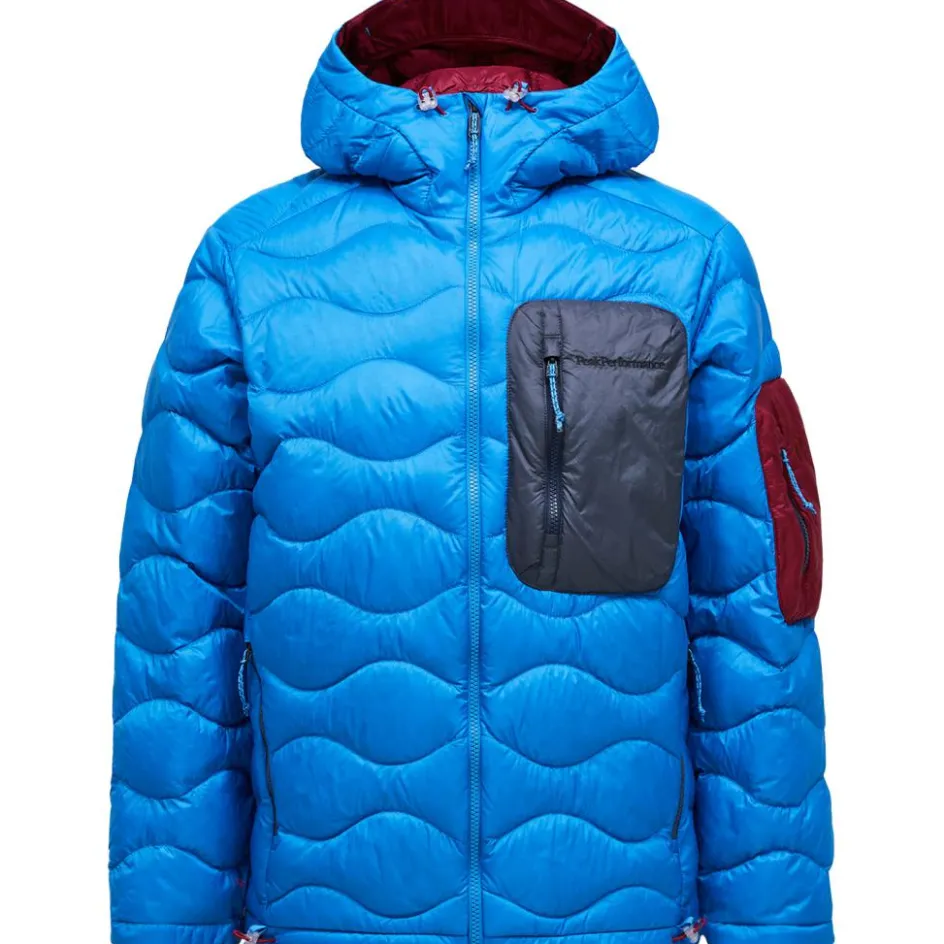 Peak Performance Ski Jassen|Wintersport* HELIUM UTILITY DOWN winterjas heren azure ascent mountain mist