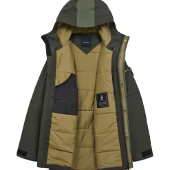 Peak Performance Ski Jassen|Wintersport* 2L Stretch parka winterjas heren olive extreme pine needle