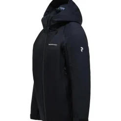 Peak Performance Ski Jassen|Wintersport* MAROON softshell winterjas heren black
