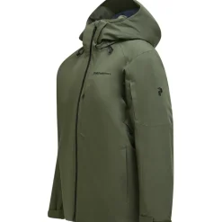 Peak Performance Ski Jassen|Wintersport* MAROON softshell winterjas heren pine needle