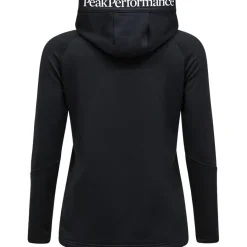 Peak Performance Ski Vesten|Wintersport* RIDER ESSENTIALS hoodie vest dames black