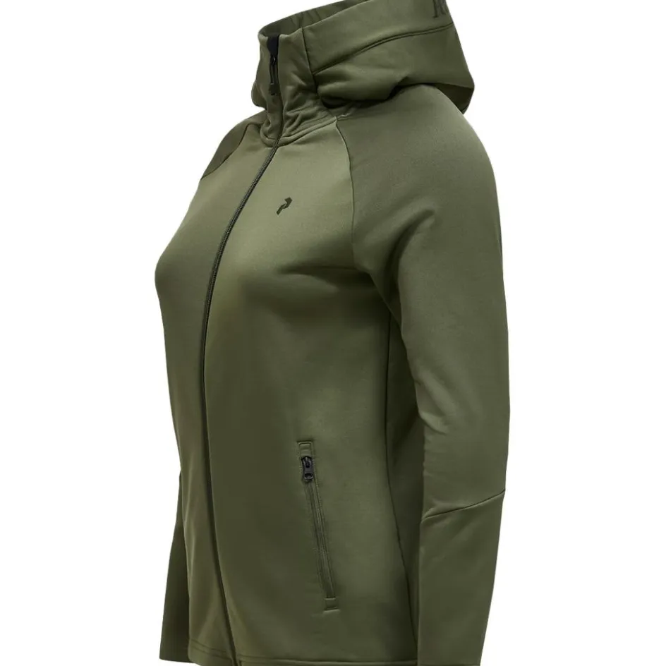 Peak Performance Ski Vesten|Wintersport* RIDER ESSENTIALS vest dames pine needle