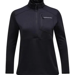 Peak Performance Skipullies|Wintersport* Trail Polartec Half Zip skipully dames black