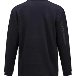 Peak Performance Ski Truien|Wintersport* Trail Polartec sweater heren black
