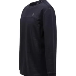 Peak Performance Ski Truien|Wintersport* Trail Polartec sweater heren black