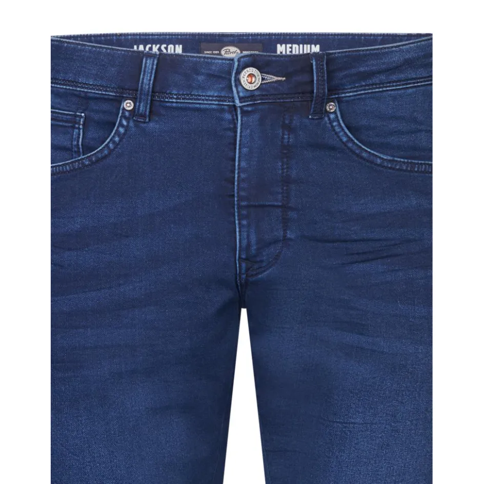 Petrol Industries Broeken* Jackson Jogg short heren dark stone