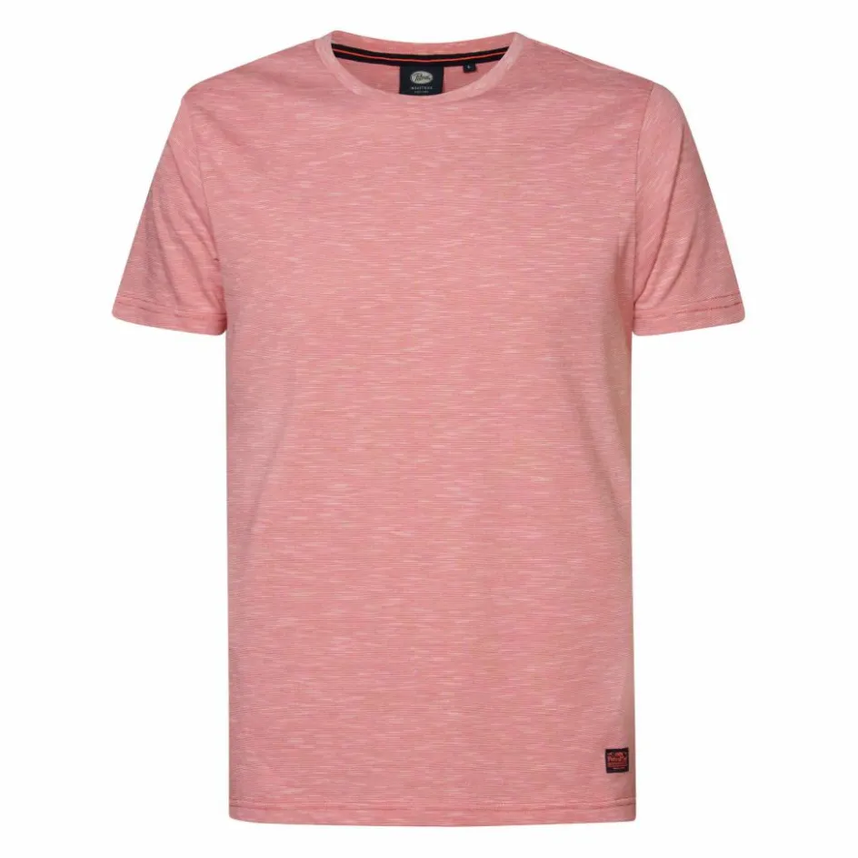 Petrol Industries Shirts, Polo's & Blouses* Palmora shirt heren faded melon