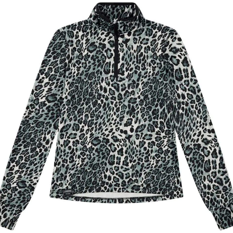 Poederbaas Skipullies|Wintersport*Arty skipully dames white multi