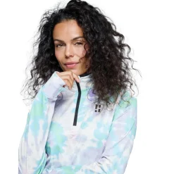 Poederbaas Skipullies|Wintersport*CL skipully dames white multi