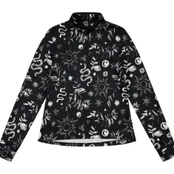 Poederbaas Skipullies|Wintersport*CL skipully dames black multi