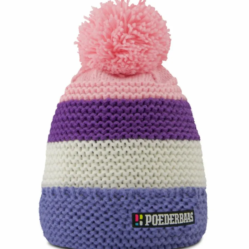 Poederbaas Mutsen|Wintersport*Classic Colorful 2.0 muts lila