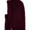 Poederbaas Mutsen|Wintersport*Fluffy balaclava bordeaux