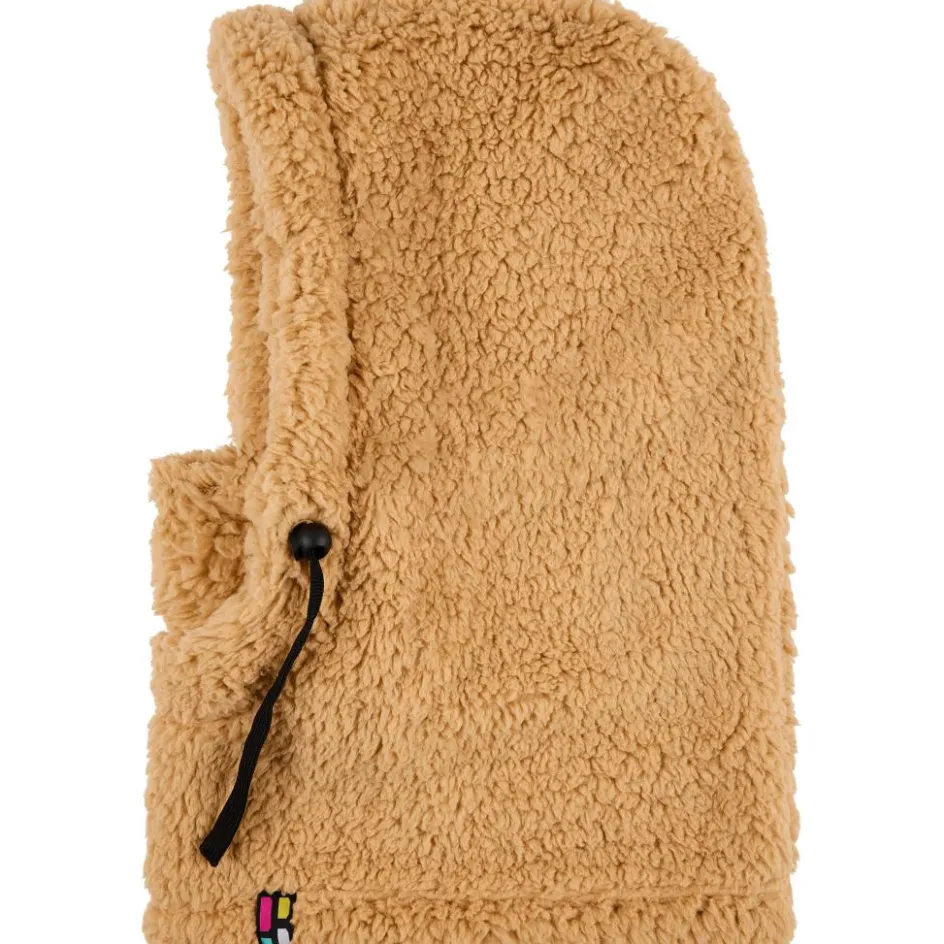 Poederbaas Mutsen|Wintersport*Fluffy balaclava warm sand