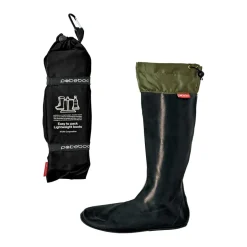 Pokeboo Regenkleding & -Laarzen*Opvouwbare regenlaarzen black green