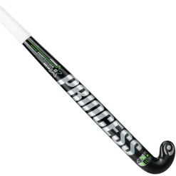 Princess Hockey Hockeystick* Competition 5 STAR SG9 Low Bow hockeystick black green - 36,5 inch