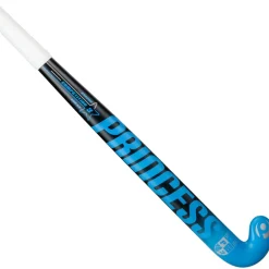 Princess Hockey Hockeystick* Competition 3 STAR SG9 Low Bow hockeystick black blue - 36,5 inch