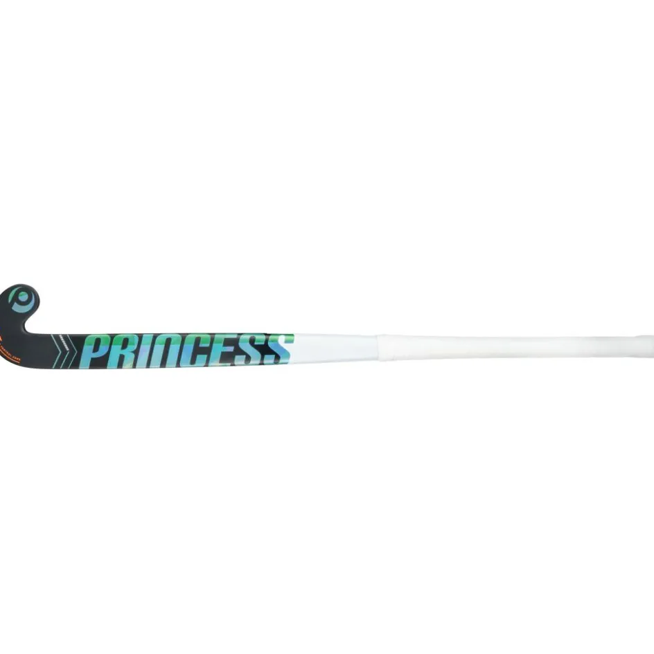 Princess Hockey Hockeystick* No Excuse Rise P1 Mid Bow hockeystick green black - 36,5 inch