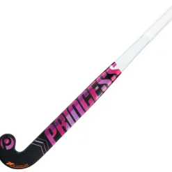 Princess Hockey Hockeystick* No Excuse Rise P1 Mid Bow hockeystick junior black pink