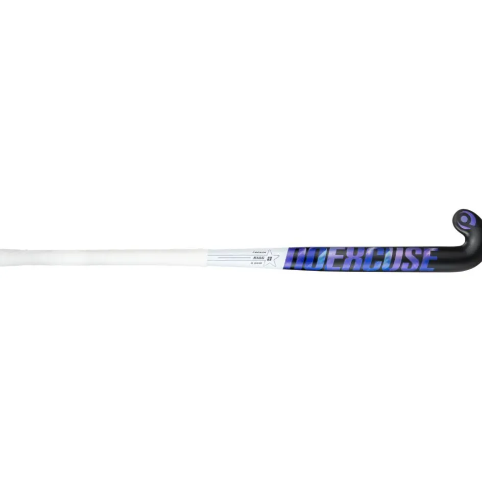 Princess Hockey Hockeystick* No Excuse Rise P1 Mid Bow hockeystick junior black blue