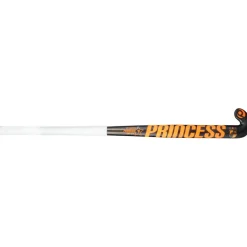 Princess Hockey Hockeystick* Premium 7 STAR SGX Extreme Low Bow hockeystick black orange