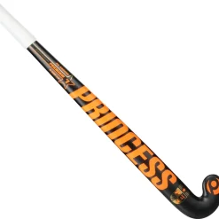 Princess Hockey Hockeystick* Premium 7 STAR SG9 Low Bow hockeystick junior black orange