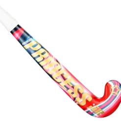 Princess Hockey Hockeystick* Woodcore hockeystick junior marble pink - 18 inch