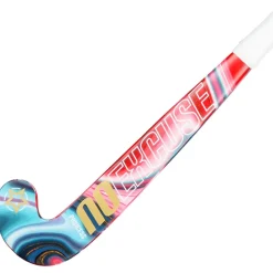 Princess Hockey Hockeystick* Woodcore hockeystick junior marble pink - 18 inch
