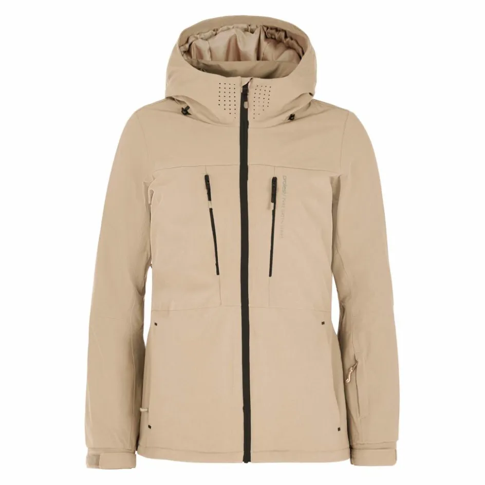 Protest Ski Jassen|Wintersport*BEVERLY winterjas dames bamboobeige